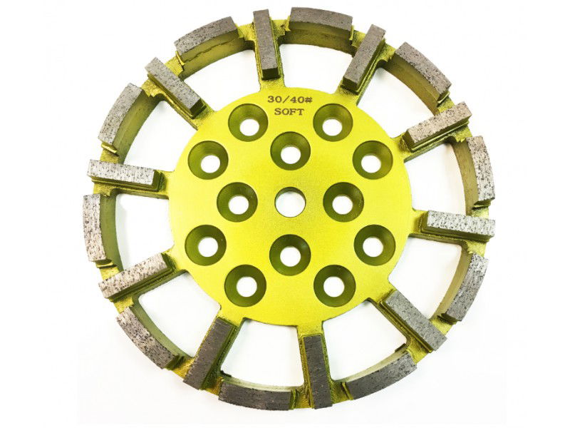  DR.SCHULZE DRS-250-20DS-C40 gyémánt csiszolótárcsa-250mm kemény betonra, 20 szegmens 40x10x10 mm  termék fő termékképe