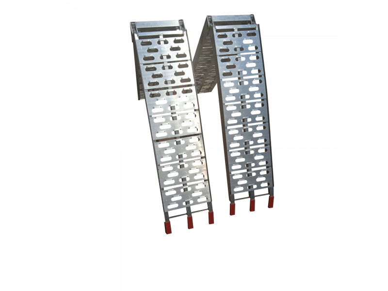  Aluminium összecsukható rámpa szett - 2 db, max. teherbírás 340 kg/oldal  termék fő termékképe