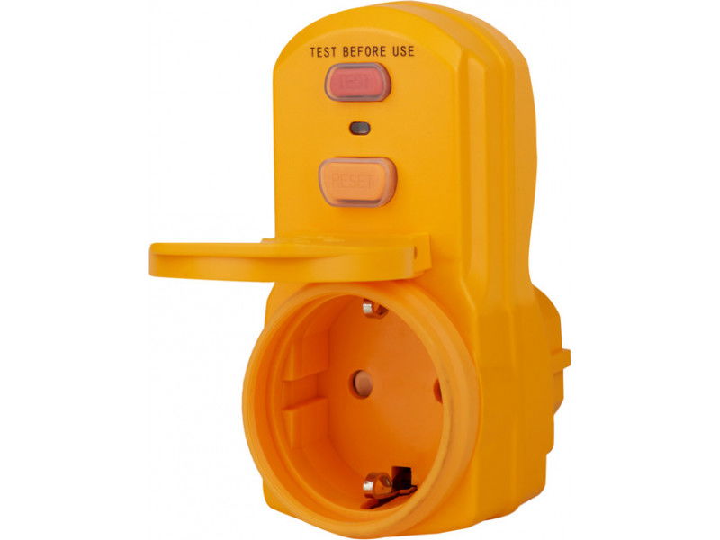  BRENNENSTUHL érintésvédelmi/személyvédő relé dugalj kültérre - 230V 30mA IP54  termék fő termékképe