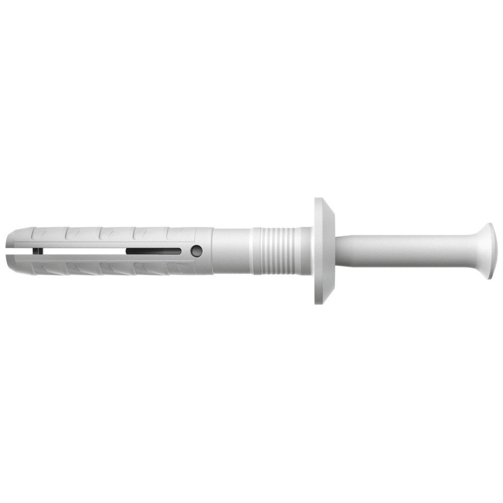 Fischer N 6 x 40/7 P K beütődübel lapos peremmel és műanyag szegcsavarral, előszerelt, 50 db/csomag termék fő termékképe