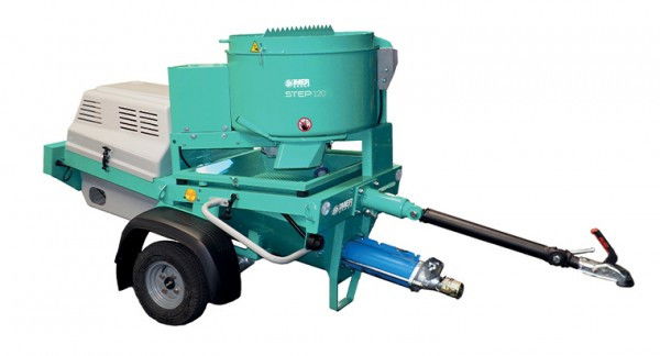 IMER Step120 GR-M Vakológép keverővel termék fő termékképe