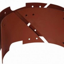 Kopólemez Estrich boy DC260/45 ívelt KÖZÉPSŐ NAGY KIÖMLŐVEL termék fő termékképe