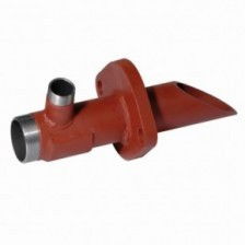 Anyagkivezető Putzmeister DN 60 1 /2 + ovális tömítés (rövid) termék fő termékképe