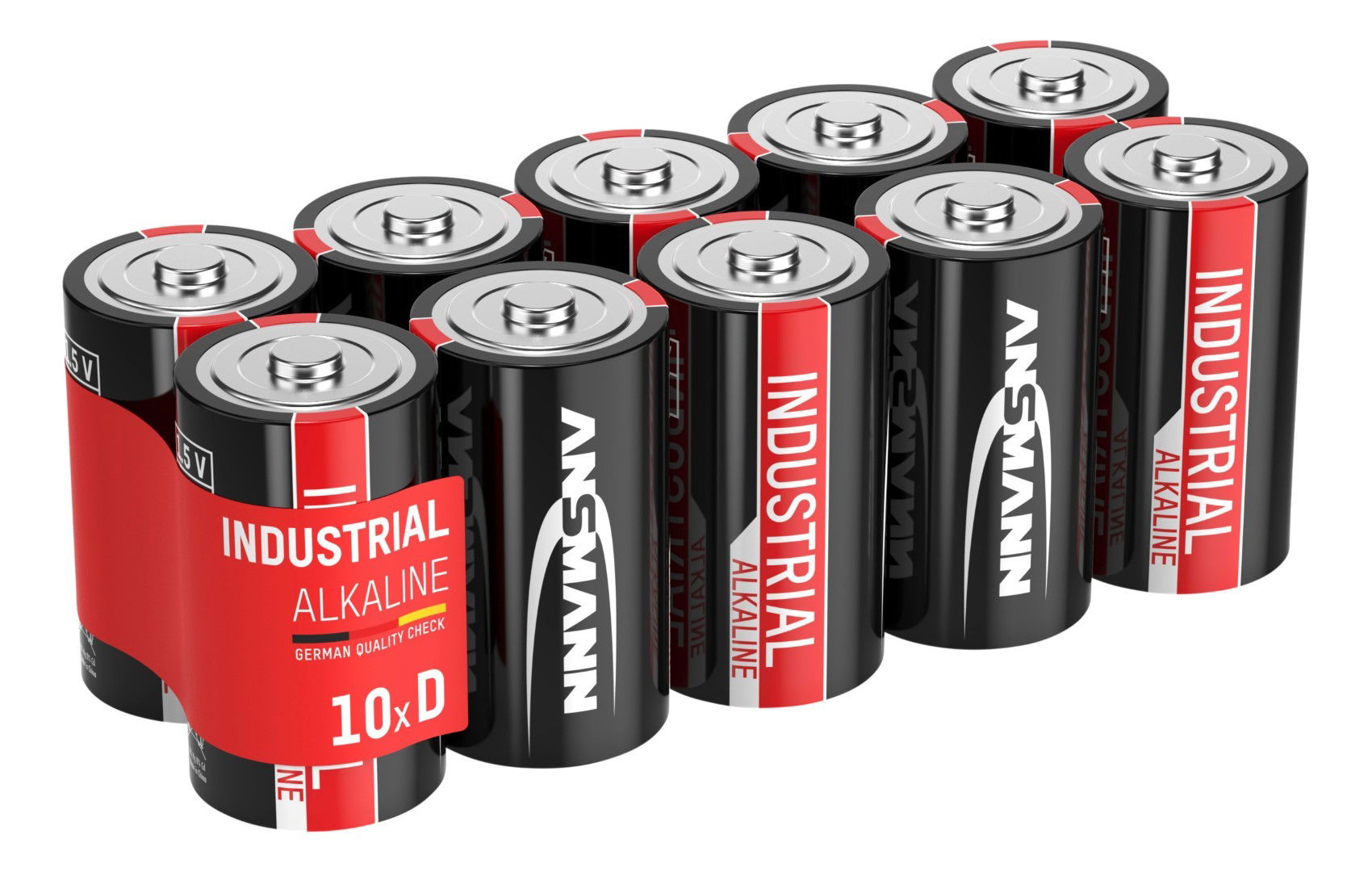 Ansmann Industrial D alk&aacute;li elem - 10 db termék fő termékképe