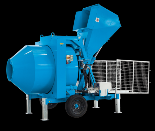 Polieri Hydro 1 200 Telepített Hidraulikus Betonkeverő termék fő termékképe