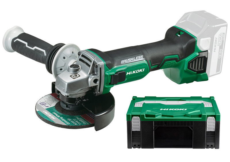 HIKOKI G18DBBL-5AH Akkus sarokcsiszoló szénkefementes, HITBOXBAN (2x5,0Ah/18V) termék fő termékképe