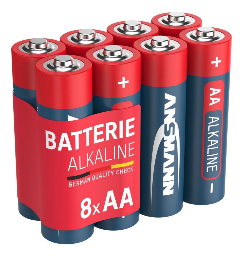 Ansmann Red AA alk&aacute;li elem - 8 db termék fő termékképe