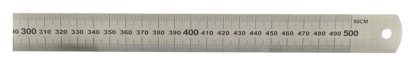 HEDUE Ac&eacute;l vonalz&oacute; 500 mm termék fő termékképe