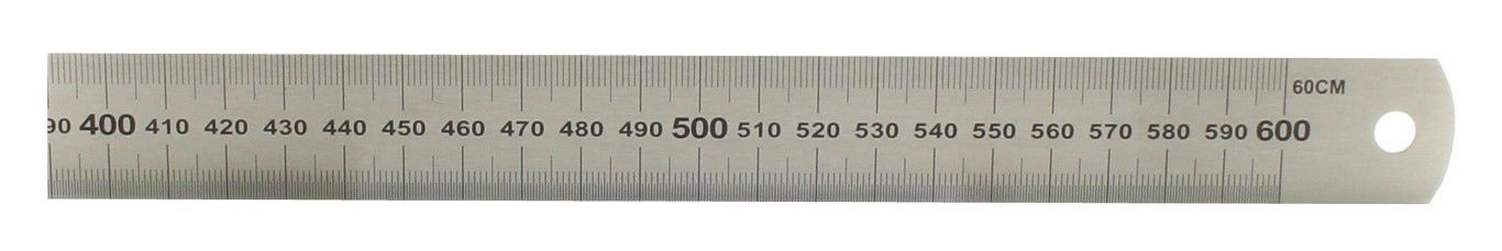 HEDUE Ac&eacute;l vonalz&oacute; 600 mm termék fő termékképe