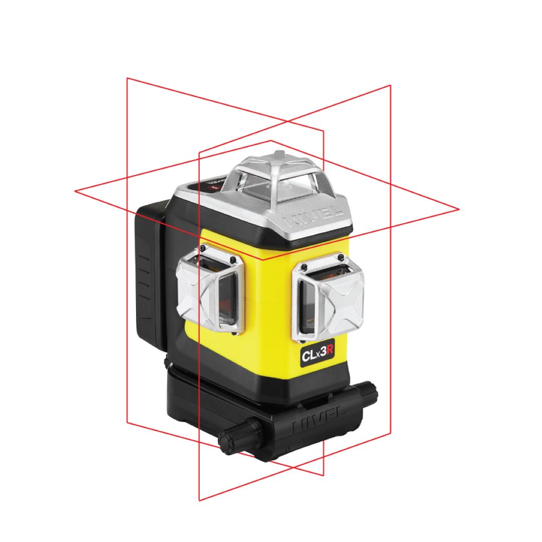 Nivel System Nivel CLx3R 3x360° PIROS keresztlézer termék fő termékképe