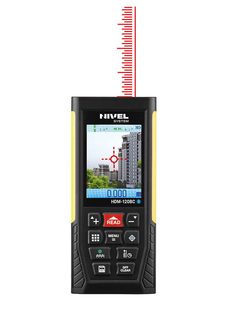 Nivel System Nivel HDM-120BC kamer&aacute;s l&eacute;zeres t&aacute;vols&aacute;gm&eacute;rő termék fő termékképe