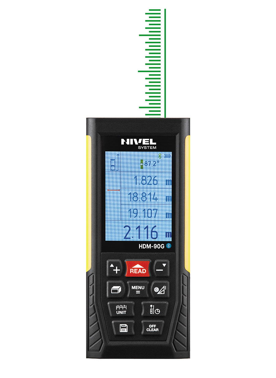 Nivel System Nivel HDM-90G l&eacute;zeres t&aacute;vols&aacute;gm&eacute;rő termék fő termékképe