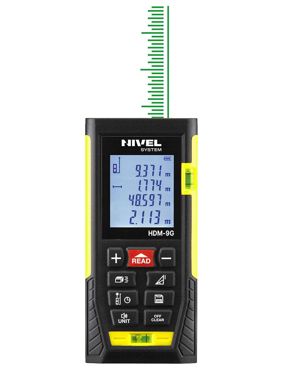 Nivel System Nivel HDM-9G l&eacute;zeres t&aacute;vols&aacute;gm&eacute;rő termék fő termékképe