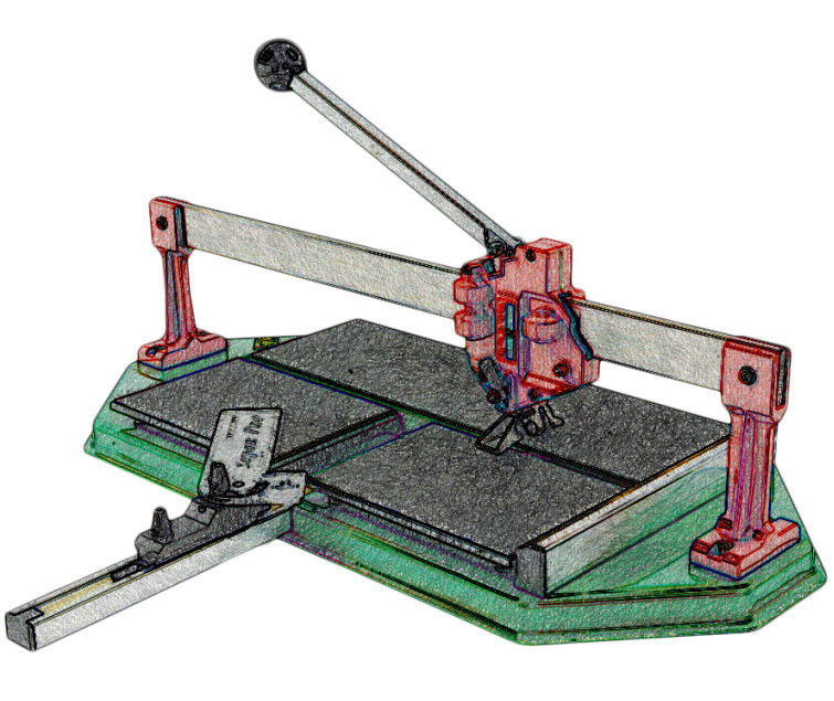 600 mm-es mechanikus csempevágó kölcsönzés termék fő termékképe
