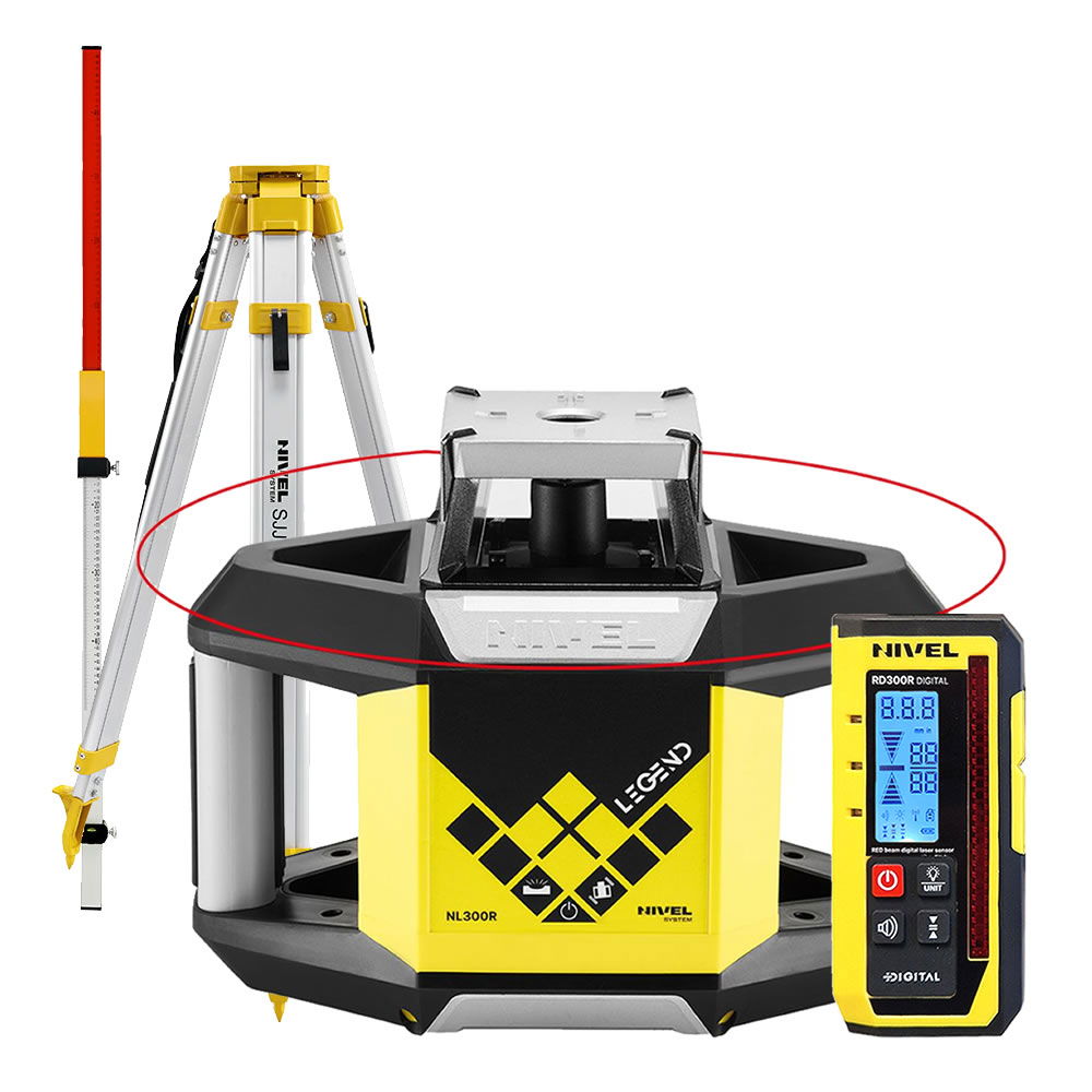 Nivel System Nivel NL300R forgólézer csomagban termék fő termékképe