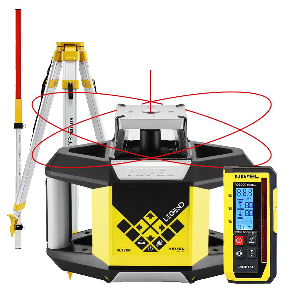Nivel System Nivel NL320R forgólézer csomagban termék fő termékképe