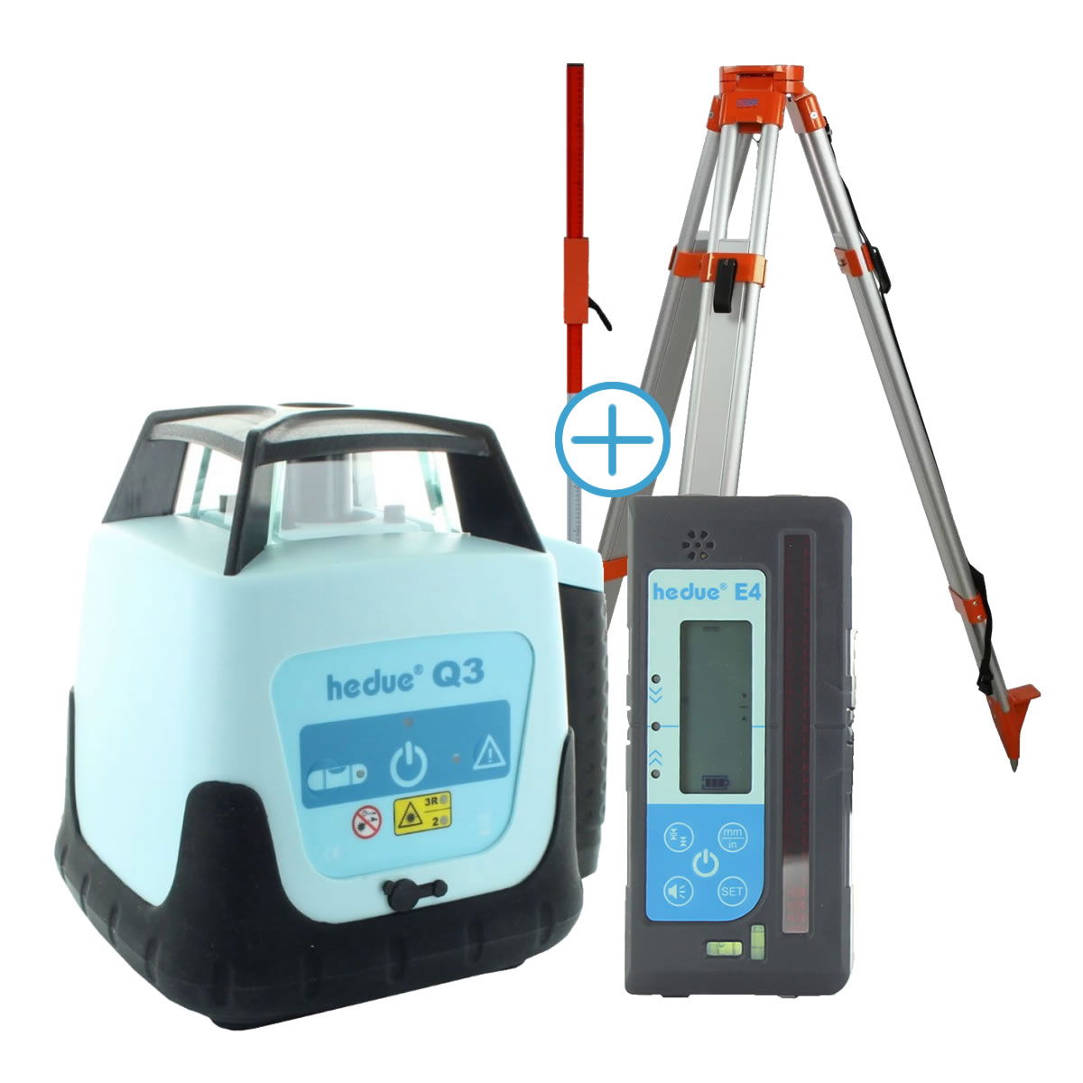 hedue Q3 Digital forgólézer csomagban termék fő termékképe