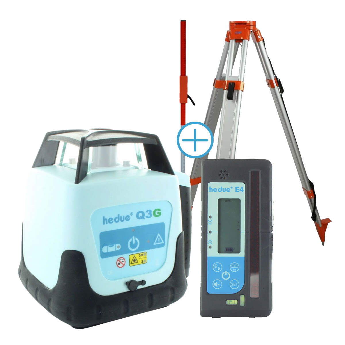 Nivel System hedue Q3G Digital forgólézer csomagban termék fő termékképe