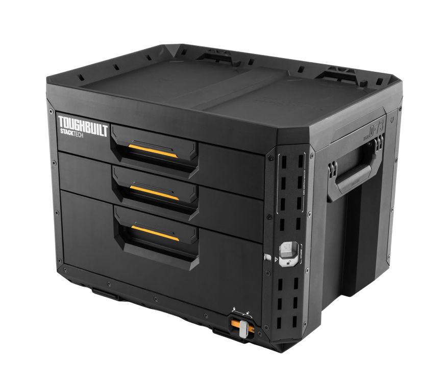 StackTech 3 fiókos zárható szerszámtároló termék fő termékképe