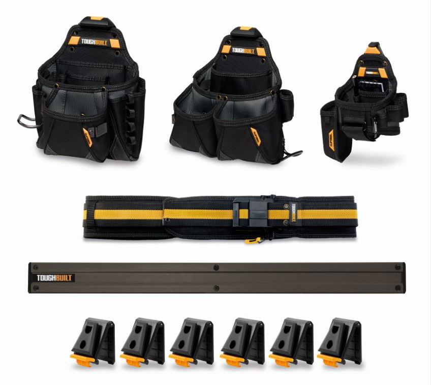 Toughbuilt 11 r&eacute;szes &ouml;vt&aacute;ska &eacute;s kalap&aacute;cstart&oacute; szett termék fő termékképe