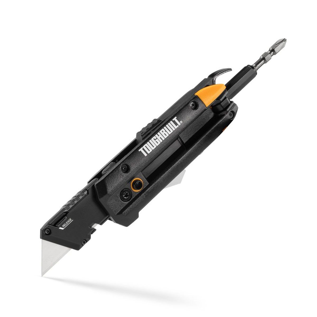 Toughbuilt 5 funkci&oacute;s &ouml;sszecsukhat&oacute; trap&eacute;zpeng&eacute;s k&eacute;s termék fő termékképe