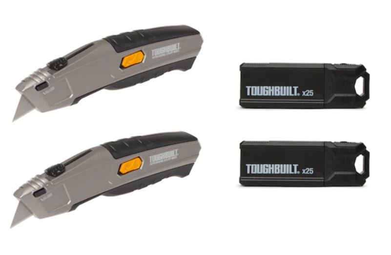 Toughbuilt 2db trap&eacute;zpeng&eacute;s k&eacute;s + 50 db penge termék fő termékképe